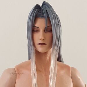 Rare Sephiroth 1/6 Scale Head Piece